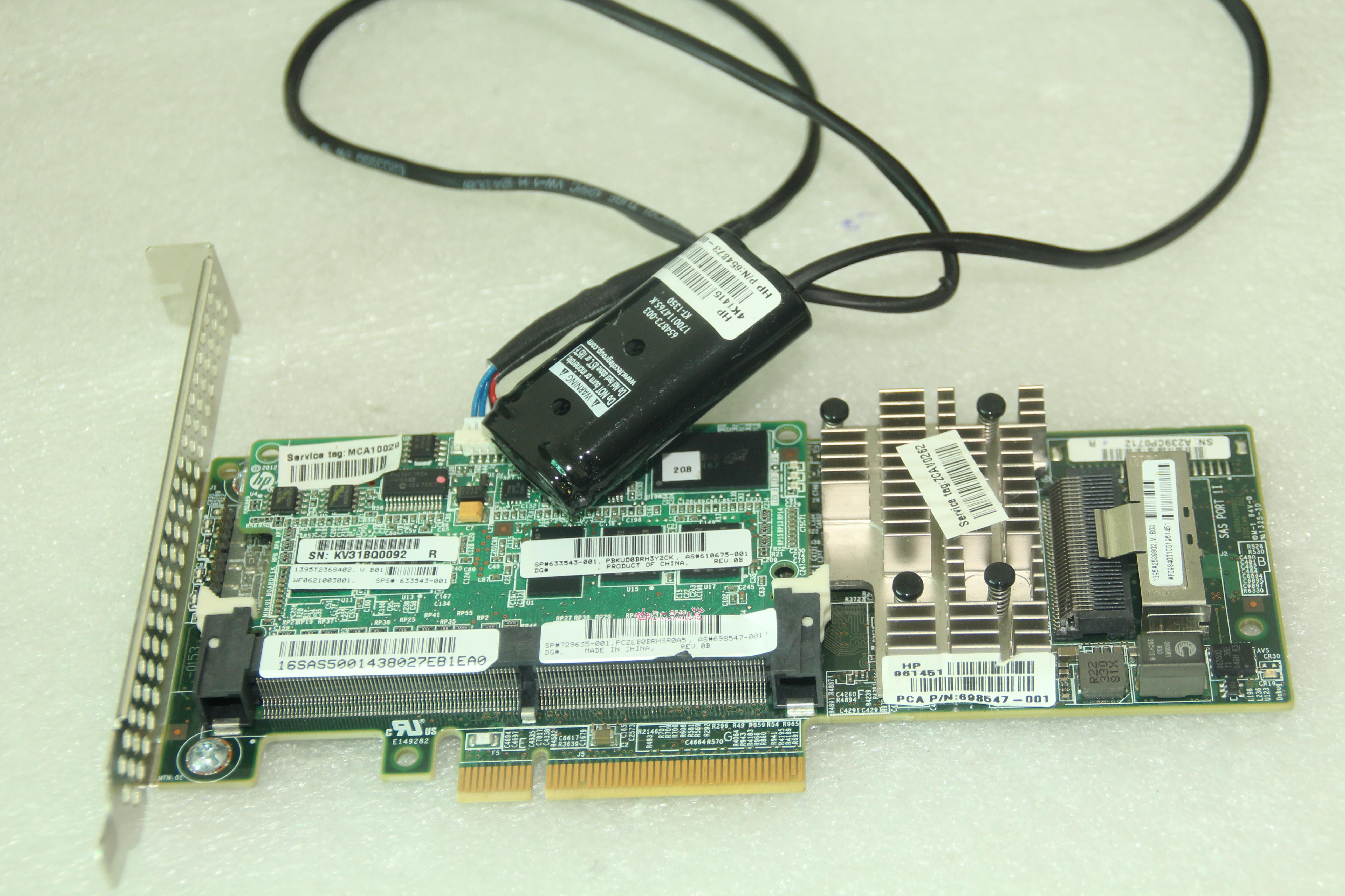 Ô×°HP P430 ÕóÁп¨ 729635-001 698547-001 ´ø2GB»º´æ+µç³Ø