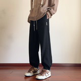 23秋冬重磅美式运动裤卫裤束脚休闲裤时尚夹标棉裤1166-p5578，男装休闲裤，星座204-1