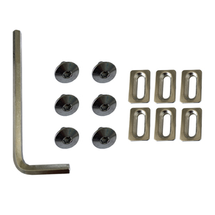 Rrskit公路自行车锁片螺丝look keo spd锁片修补件M5螺丝垫片