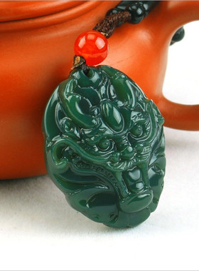 龙头十二生肖证书现货全新吊坠