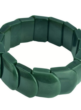 新疆和田玉加宽加厚镂空手钏