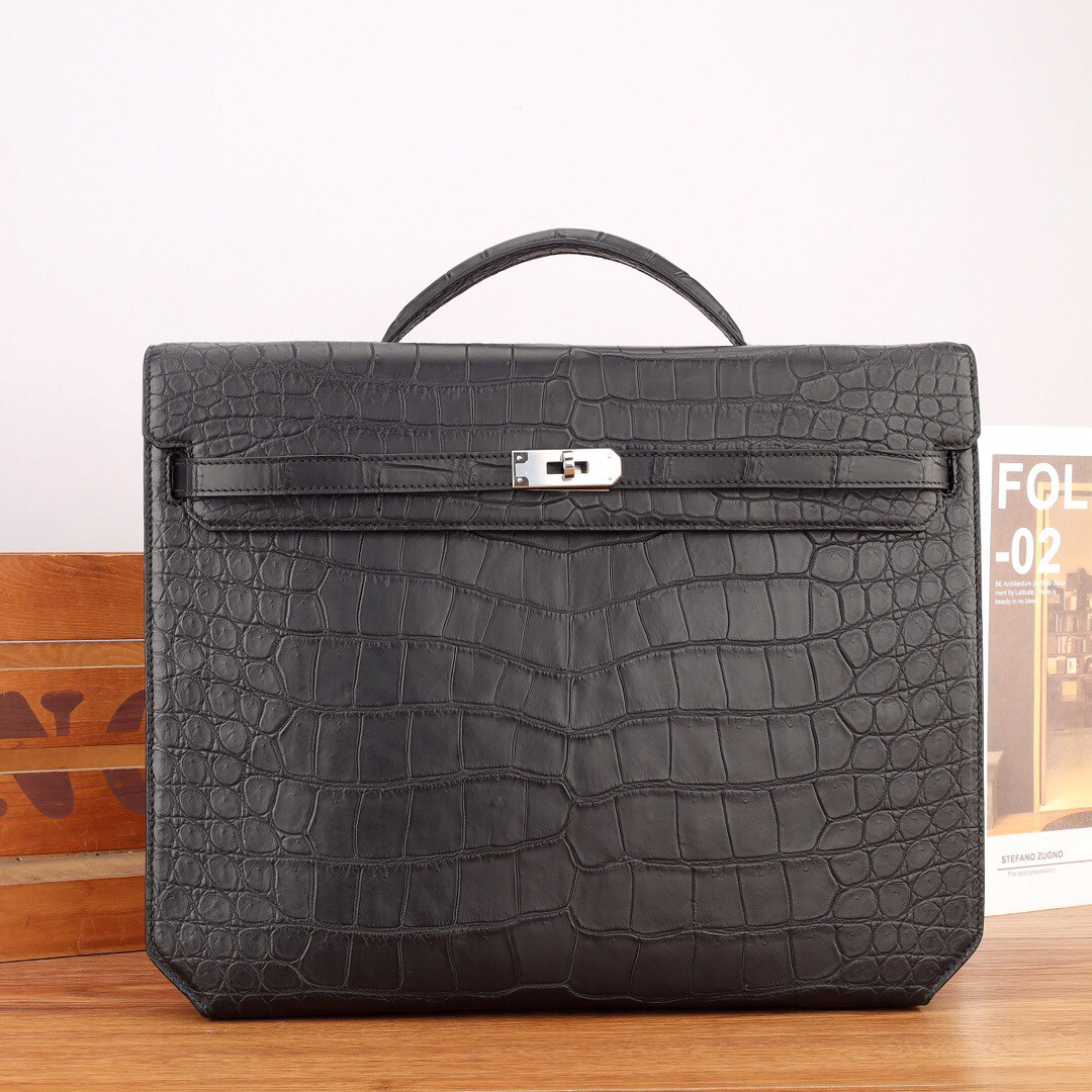 黑曼巴鳄鱼皮公文包手提包男士同款手包单肩斜挎男包宴会,箱包皮具/热销女包/男包,男士包袋,淘宝优惠券,粉丝福利购,淘宝优惠卷