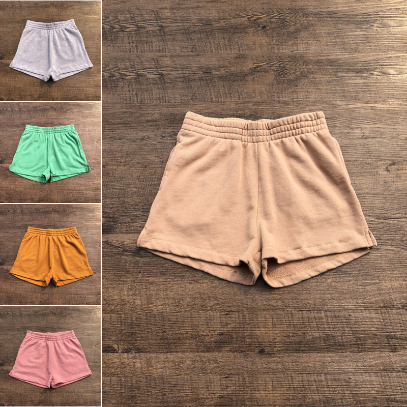 亲子出口澳洲女童纯棉短裤