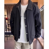 2025秋装牛仔假两件夹克外套男JK5502-P110，男装工装外套，电商D236-1（原A051-1）