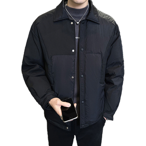 撞色拼接轻薄羽绒服男装冬季外套YR790-P185图片