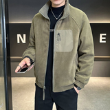秋冬加厚双面穿颗粒绒立领夹克外套男JK6626-P125，男装夹克，电商D236-1（原A051-1）