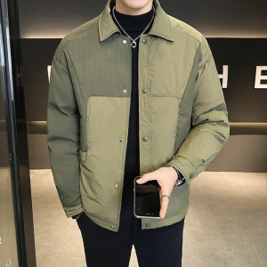 撞色拼接轻薄羽绒服男装冬季外套YR790-P185图片