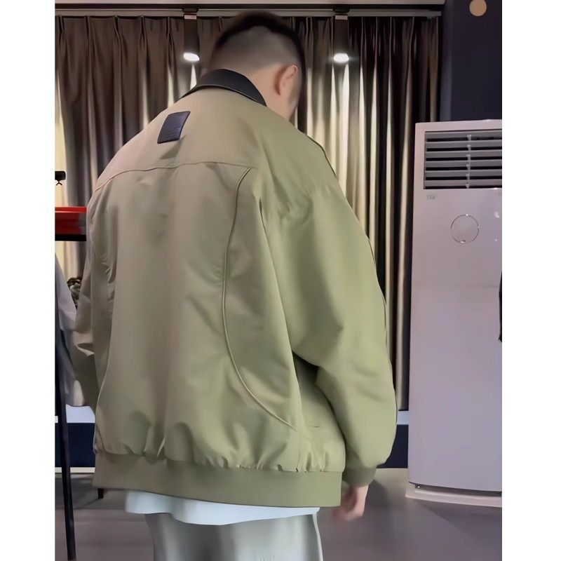 2025秋装牛仔假两件夹克外套男JK5502-P110,男装工装外套,电商D236-1（原A051-1）