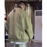 2025秋装牛仔假两件夹克外套男JK5502-P110，男装工装外套，电商D236-1（原A051-1）