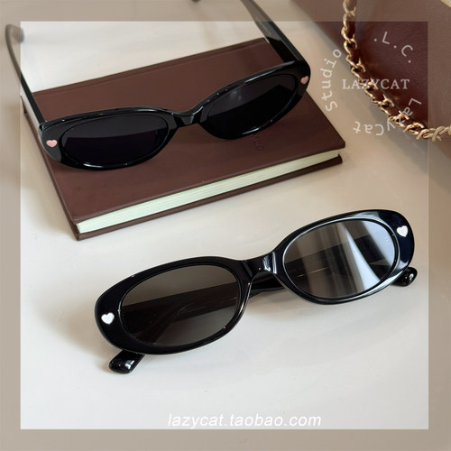 王安宇同款猫眼墨镜女防紫外线