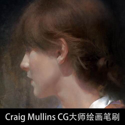 [0038] PS插画大师笔刷 Craig Mullins肌理笔刷设计素材