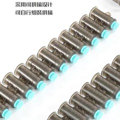 乐辉m249加特林mg3 m1917马克沁弹链软弹枪弹壳软弹配件m416子弹