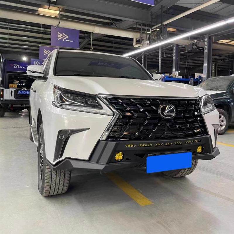 适用于雷克萨斯LX570改装前杠防撞杠保险杠
