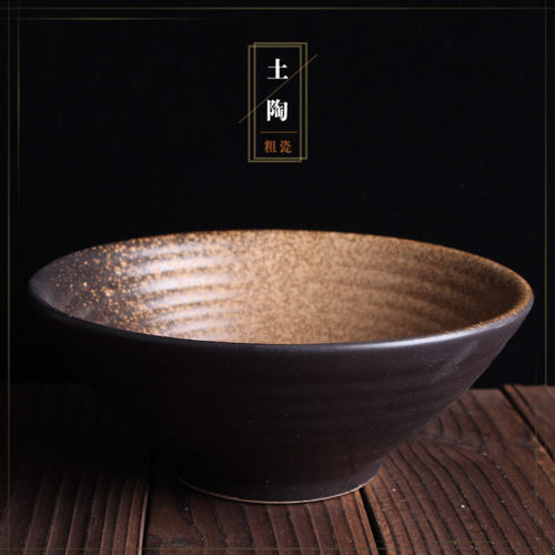日式风餐具商用拉面碗创意陶瓷