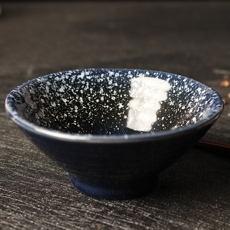 10个日式小酒碗简约创意小茶碗商用个性小喇叭高脚碗火锅店蘸酱碗