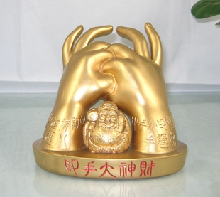 大黑天财神大印手 大黑天财神 横财就手 李居明吉祥物