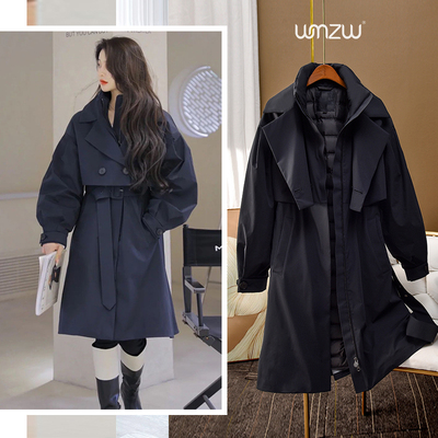 邵雨轩贝勒爷同款黑色时尚外套