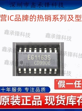 不忘初心 原装正品 EG1163S 封装SOP-16 DC-DC电源芯片