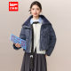 韩版 新款 复古文艺知性通勤气质设计感羽绒外套 爱依服2025冬季 IEF