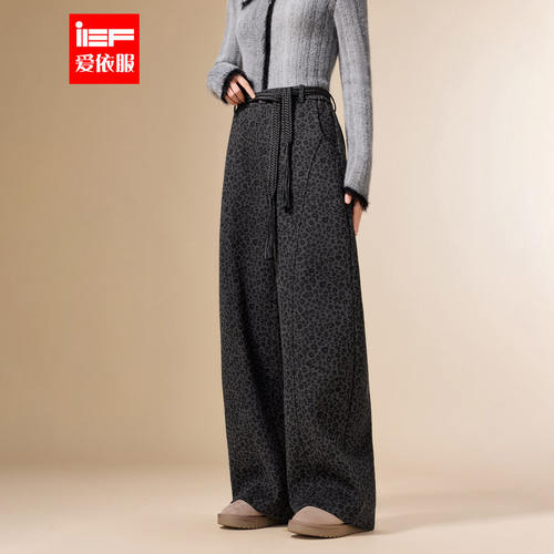 IEF/爱依服裤子2025冬季新款美式