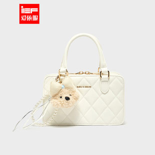 IEF/爱依服2026春季新款法式小香风设计感通勤百搭手提小号异形包