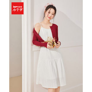 法式 新款 温柔小女人气质通勤风里外套裙 爱依服裙子2025秋季 IEF