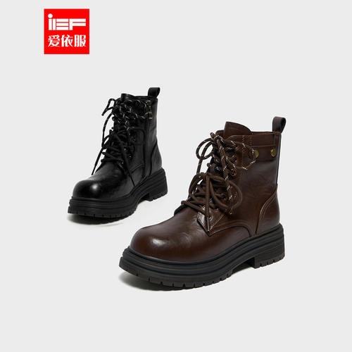 IEF/爱依服2025冬季新款英伦风厚