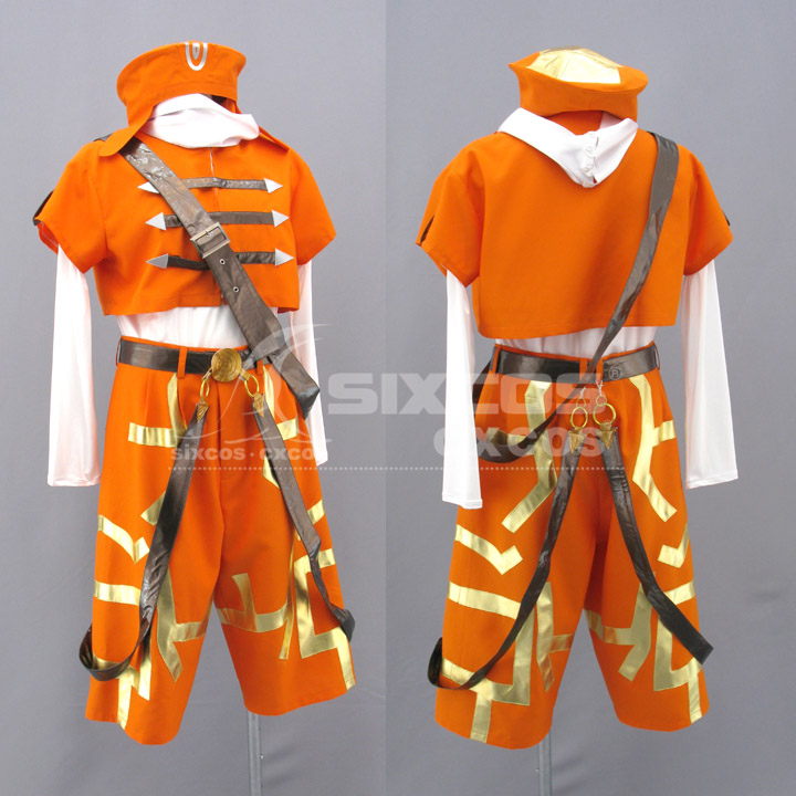 骇客时空 黄昏的腕轮传说 司COS服装定做 Shugo Kunisaki Cosplay