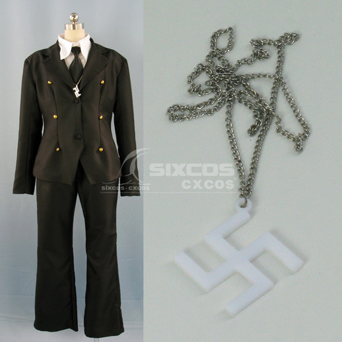 Hellsing皇家国教骑士团地狱之歌Rip van Winkle COS服装Costume