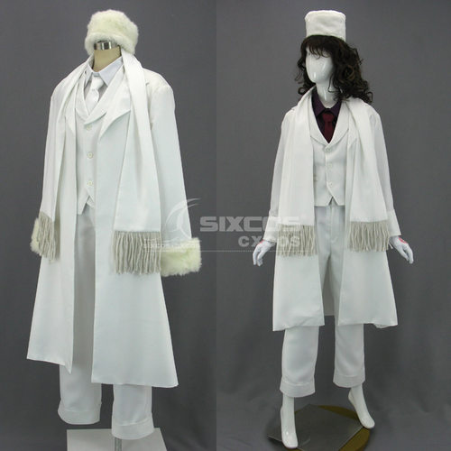 地狱之歌 皇家国教骑士团 Hellsing girlycard依特加COS服装定做