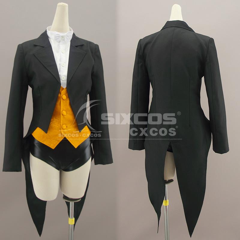 扎坦娜 扎塔拉 超级英雄COS服装定做 Zatanna Zatara COSPLAY Cos - 实物图