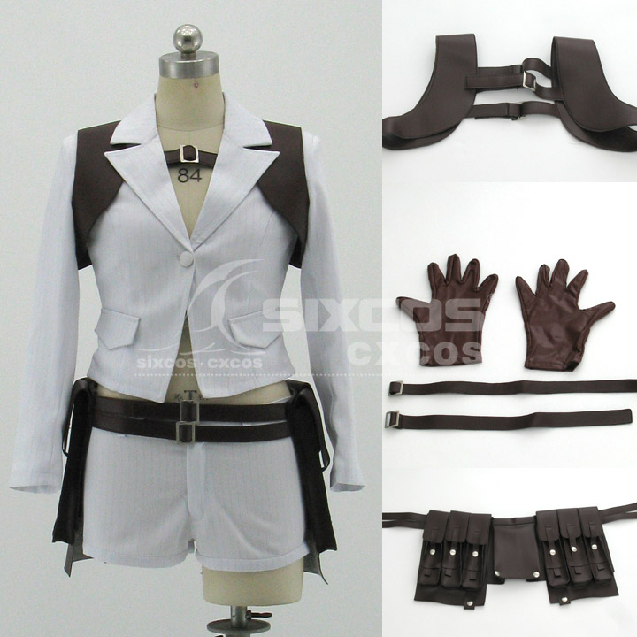 鬼泣4 蕾蒂 COS服装定做 レディ Devil May Cry 4-Lady Cosplay