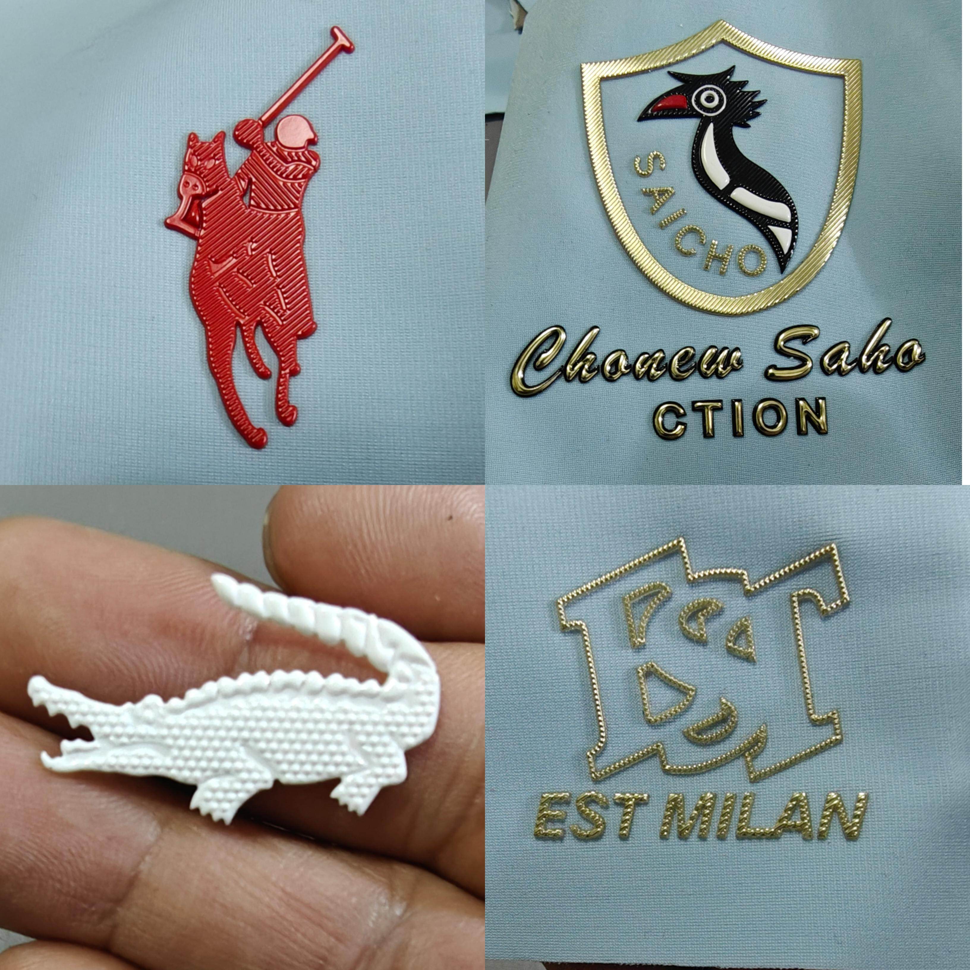 字母商标定制服装商标硅胶商标包洗唛/洗涤标/商标