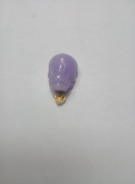 18k金镶嵌缅甸A货天然翡翠玉