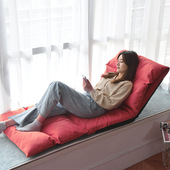 跨境憨豆包懒人沙发榻榻米可折叠 拆洗休闲喂奶哺乳飘窗靠背地板