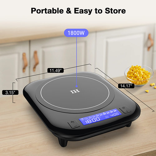 wabk电磁炉跨境欧规110v北美厨房电器家用induction 英文