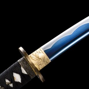 未开刃刀剑1045钢一体Katana日式指挥刀短刀影视肋差冷兵器未开刃