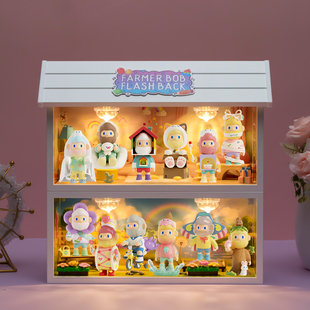 适用寻找独角兽 FARMER BOB回忆剧场盲盒手办场景收纳展示盒摆件