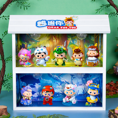 PIDOL想送你礼物系列盲盒展示盒