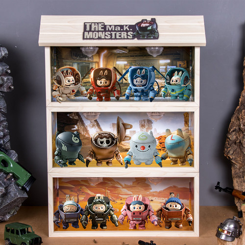 拉布布labubu横山宏系列展示盲盒