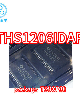 THS1206IDAR 封装TSSOP32 THS1206IDA THS1206I 贴片 模数转换器