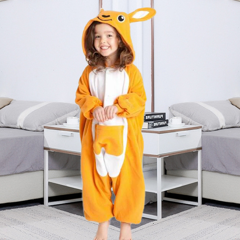 元旦袋鼠表演服儿童角色装扮动物