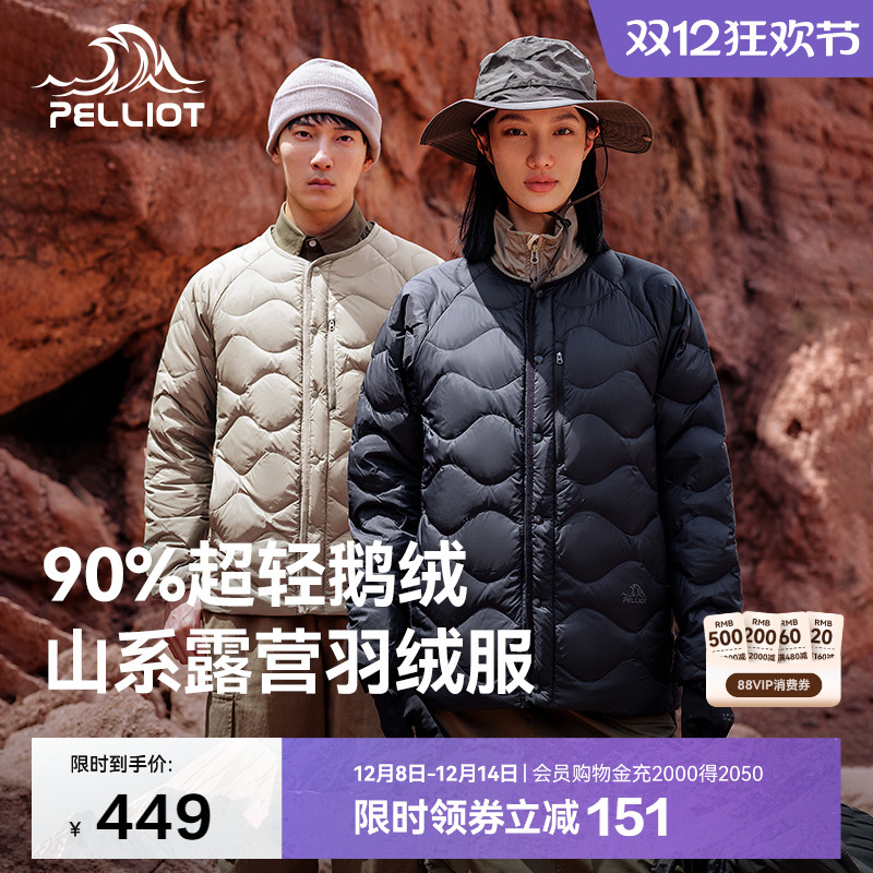 伯希和山系650蓬鹅绒服男女同款