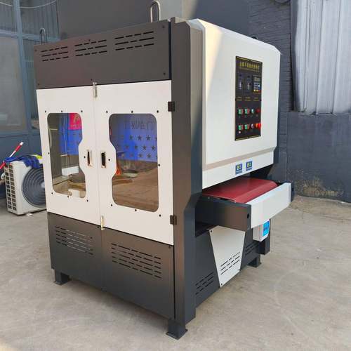 大型全自动金属倒角机板型材表面抛光除锈去毛刺倒角一体机高精度