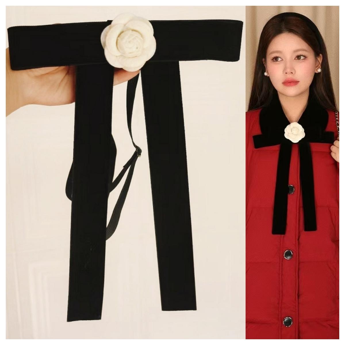 法式复古小香风优雅领结