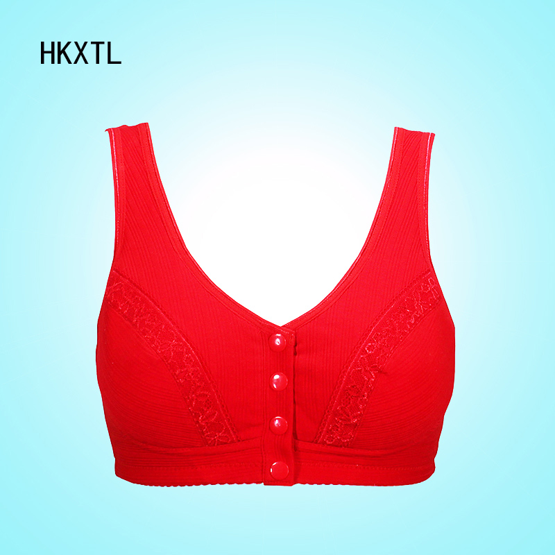 前扣义乳文胸棉质义乳文胸HKXTL