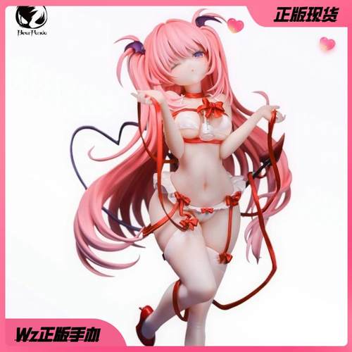 正版 BearPanda 露露姆魅魔追视眼毛玉牛乳温感漆1/6 手办