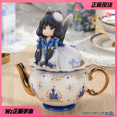 正版 RIBOSE核糖文化 DLC系列 茶会猫 茶壶喵 奶牛猫 手办