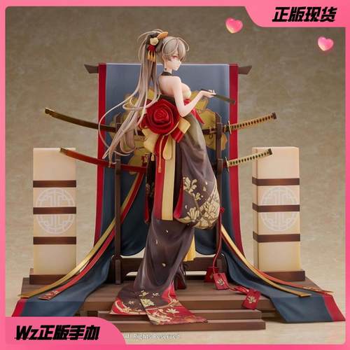 正版 WINGS双翼社碧蓝航线手办让巴尔新春舶刀周边舰娘1/7