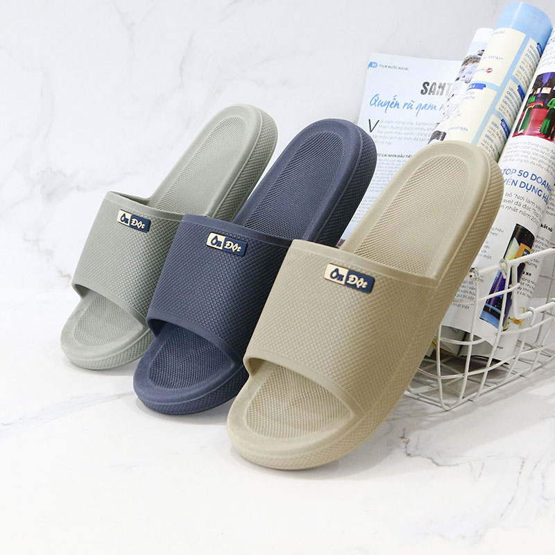 越南橡胶防滑软底一字男士凉拖